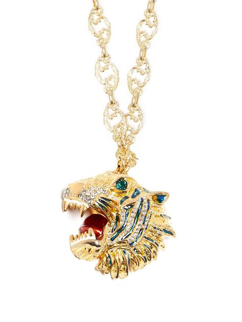 claquette gucci tigre|gucci tiger jewelry.